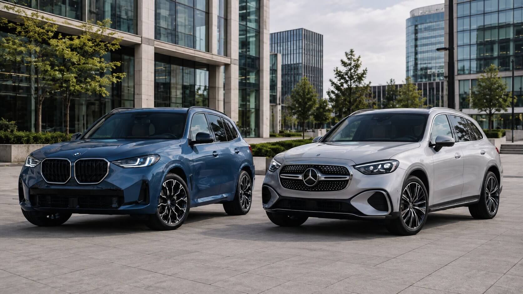 mercedes glc bmw x3